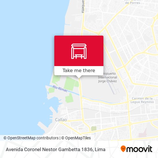 Avenida Coronel Nestor Gambetta 1836 map