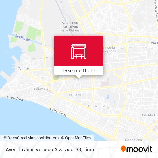 Mapa de Avenida Juan Velasco Alvarado, 33