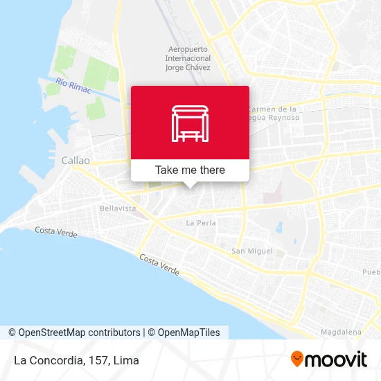 La Concordia, 157 map