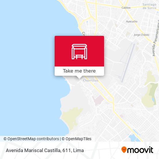 Avenida Mariscal Castilla, 611 map