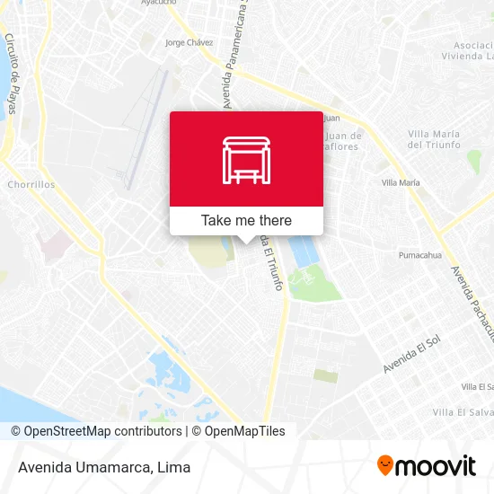 Avenida Umamarca map
