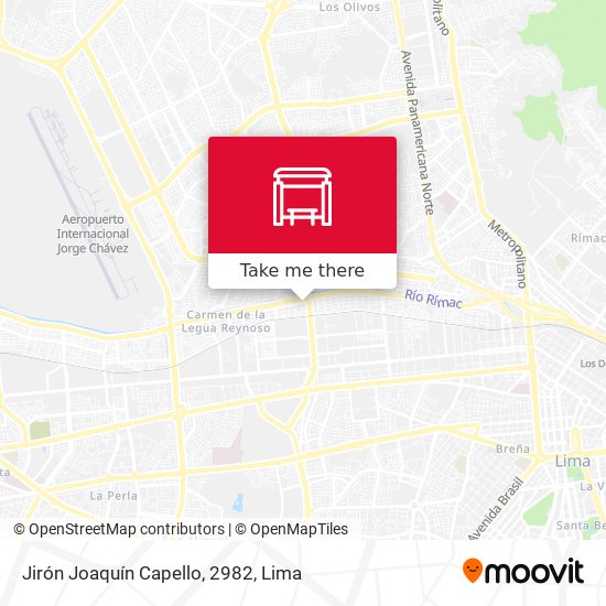 Jirón Joaquín Capello, 2982 map
