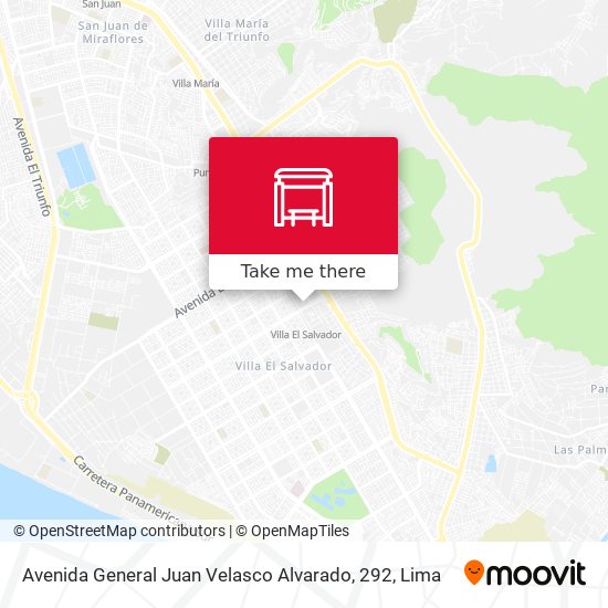 Mapa de Avenida General Juan Velasco Alvarado, 292