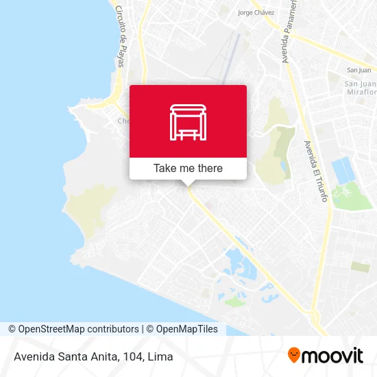 Avenida Santa Anita, 104 map