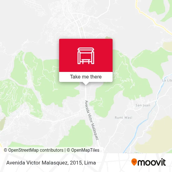 Avenida Victor Malasquez, 2015 map