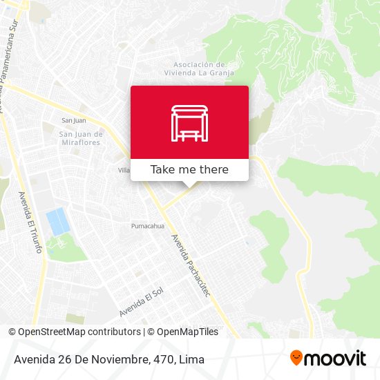 Avenida 26 De Noviembre, 470 map