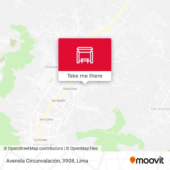 Mapa de Avenida Circunvalación, 3908
