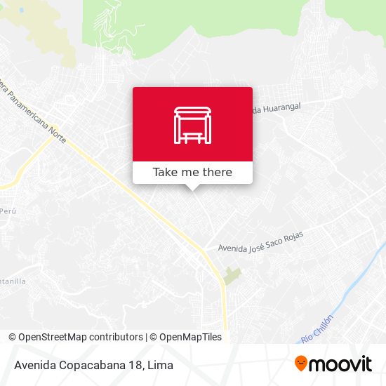 Mapa de Avenida Copacabana 18