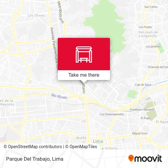 Parque Del Trabajo map