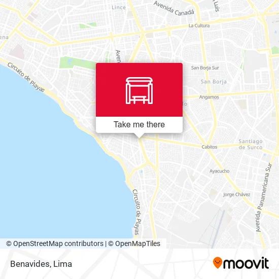 Benavides map