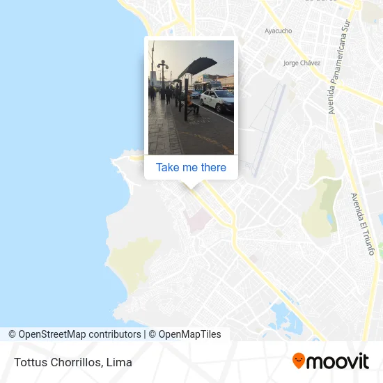 Tottus Chorrillos map