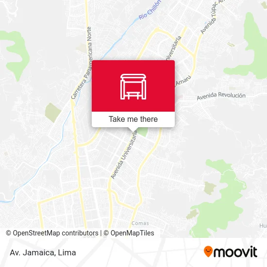 Av. Jamaica map