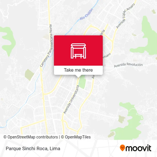 Parque Sinchi Roca map