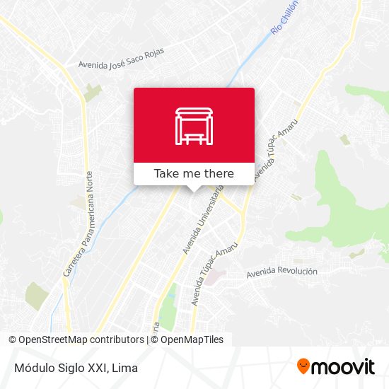 Módulo Siglo XXI map