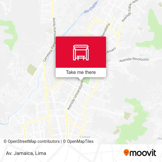 Av. Jamaica map