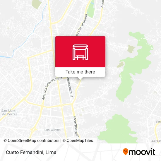 Cueto Fernandini map