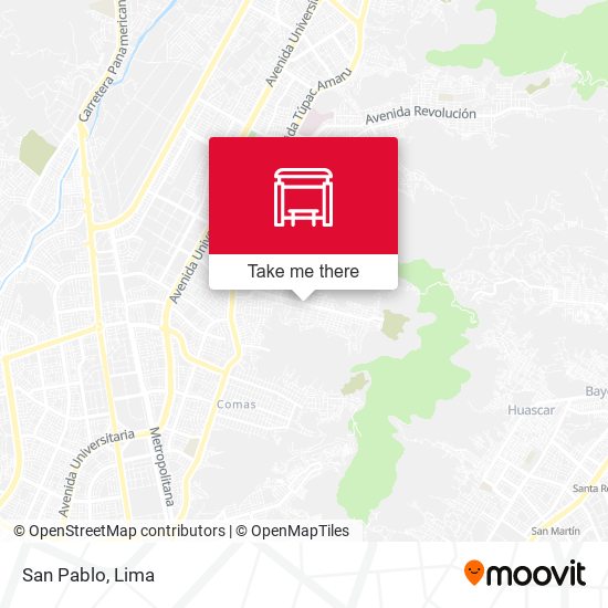 San Pablo map