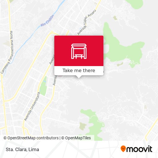 Sta. Clara map