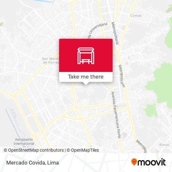 Mercado Covida map
