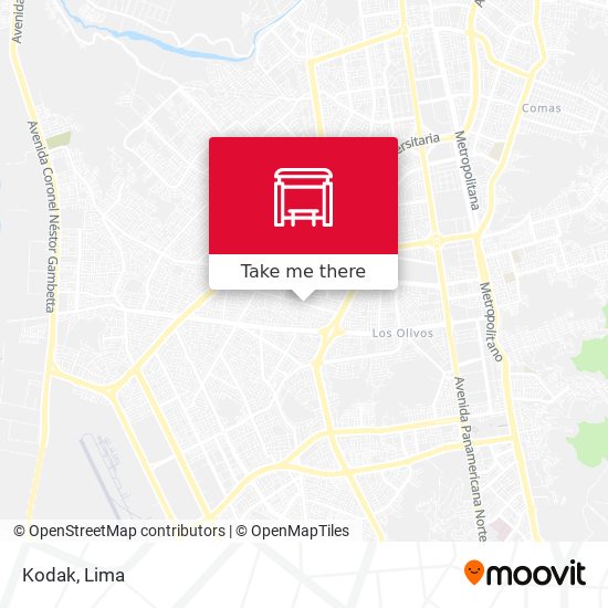 Kodak map