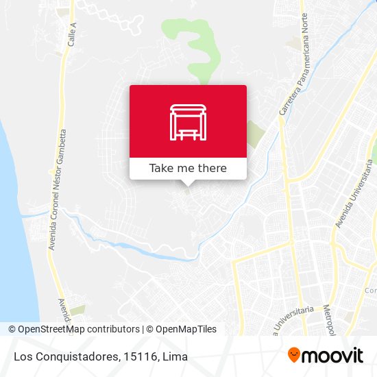 Los Conquistadores, 15116 map