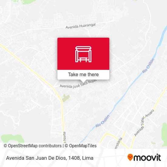 Avenida San Juan De Dios, 1408 map