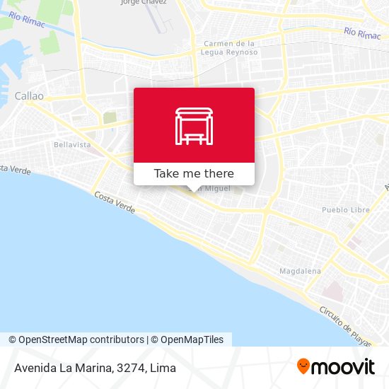 Avenida La Marina, 3274 map