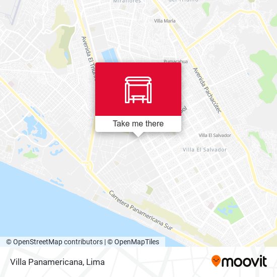 Mapa de Villa Panamericana
