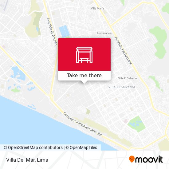 Mapa de Villa Del Mar