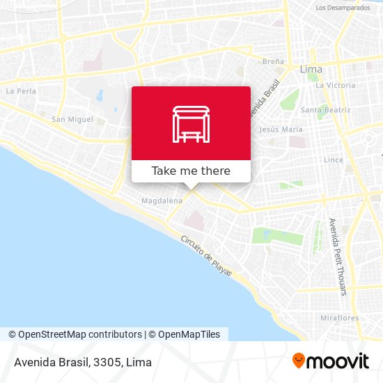 Avenida Brasil, 3305 map