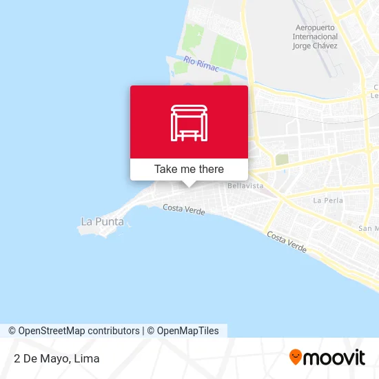 2 De Mayo map