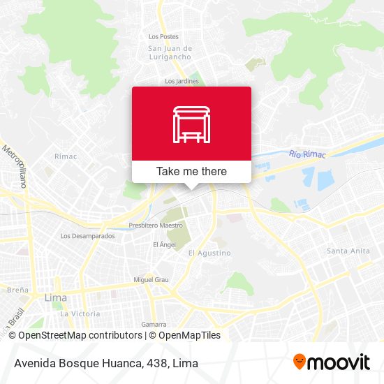 Mapa de Avenida Bosque Huanca, 438