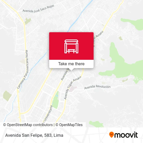 Avenida San Felipe, 583 map