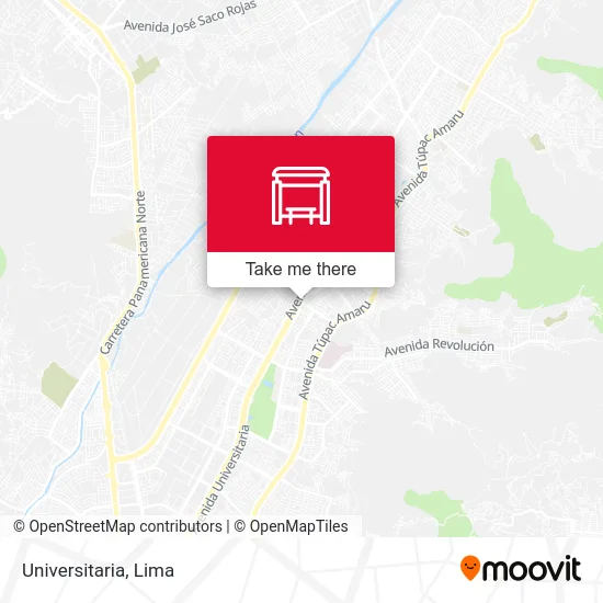 Universitaria map