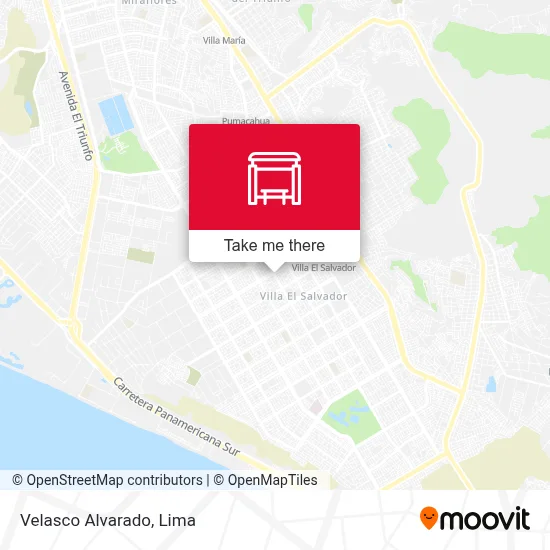 Velasco Alvarado map