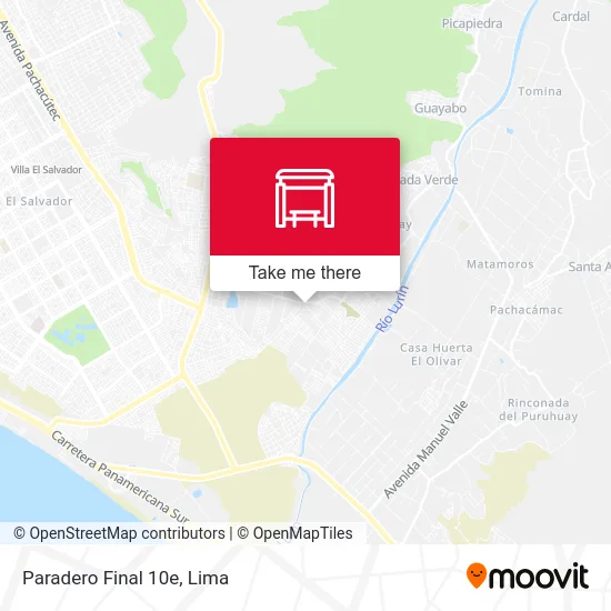 Paradero Final 10e map