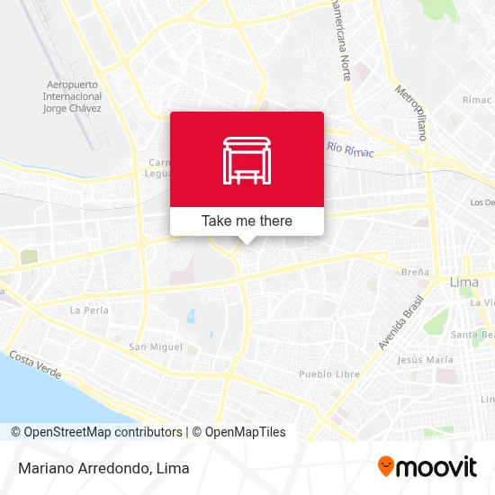 Mariano Arredondo map