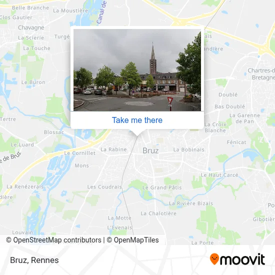 Mapa Bruz