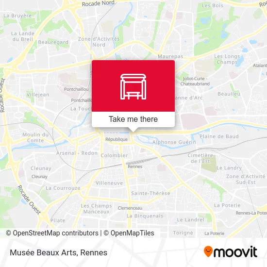 Musée Beaux Arts map