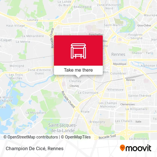 Champion De Cicé map