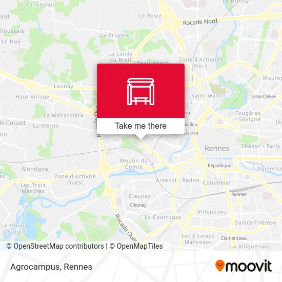 Agrocampus map