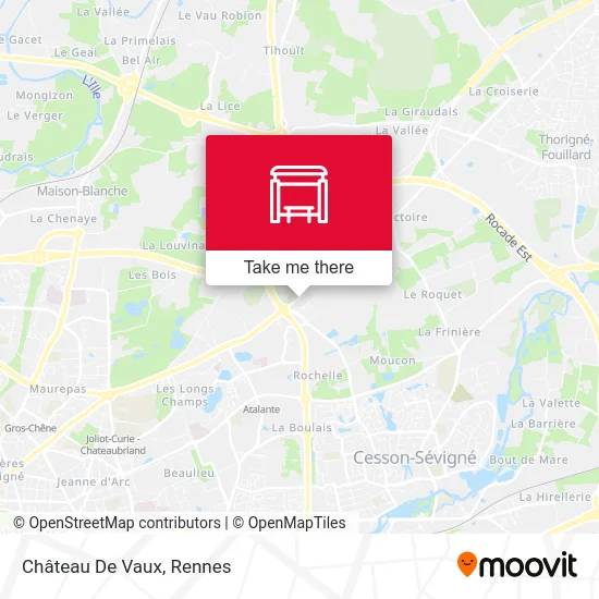 Château De Vaux map