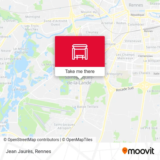 Jean Jaurès map