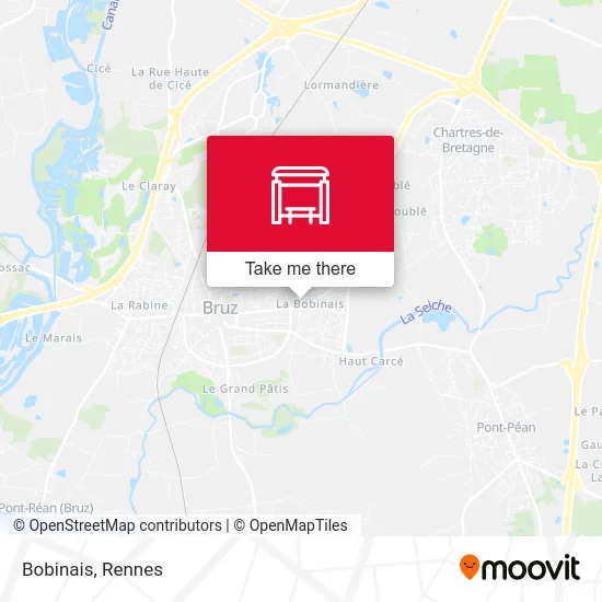 Bobinais map