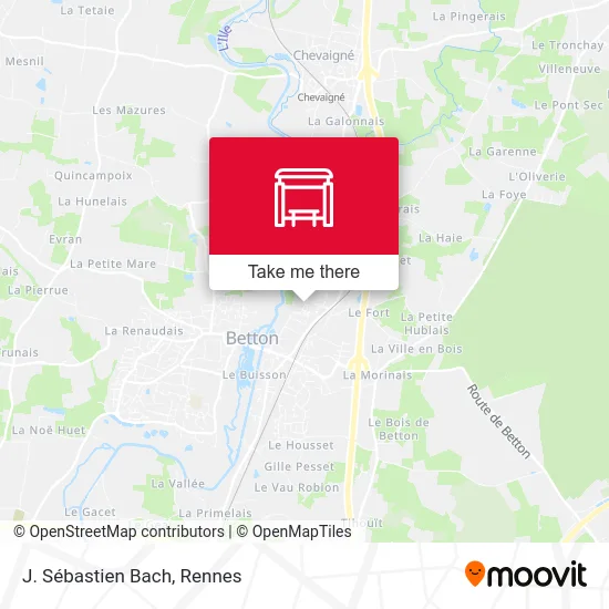 J. Sébastien Bach map