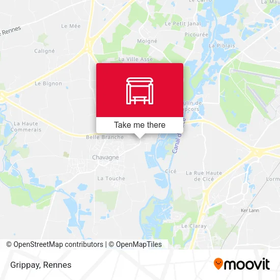 Grippay map