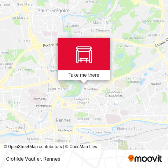 Clotilde Vautier map