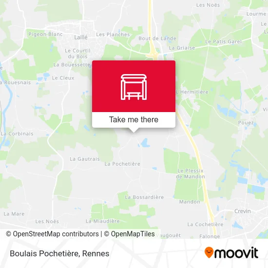 Boulais Pochetière map