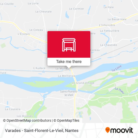 Varades - Saint-Florent-Le-Vieil map