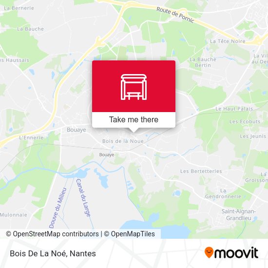 Bois De La Noé map
